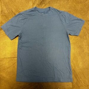 George Blue Short Sleeve Tee Classic Crew Neck